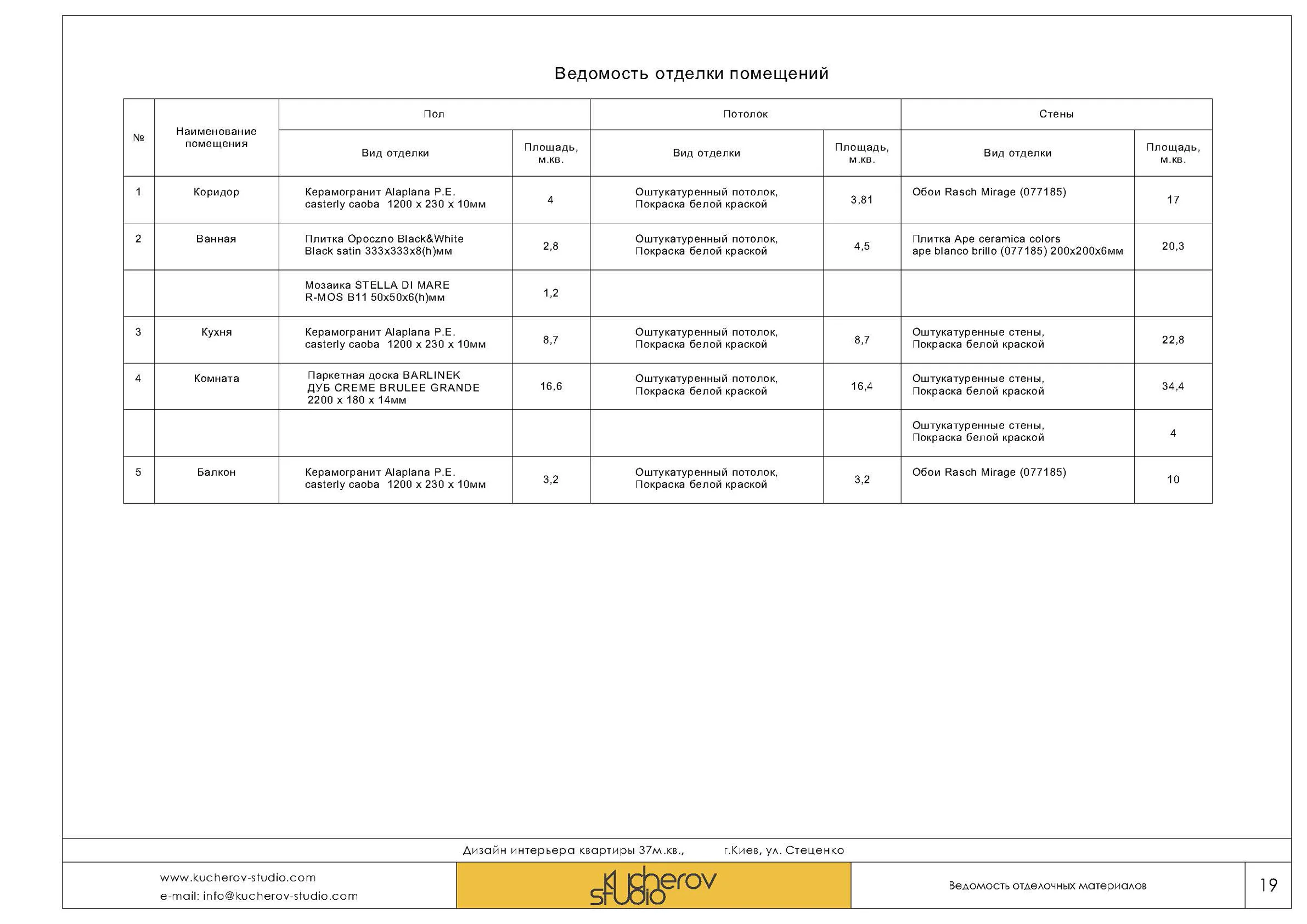 37sqm apt - Working drawings - View 10