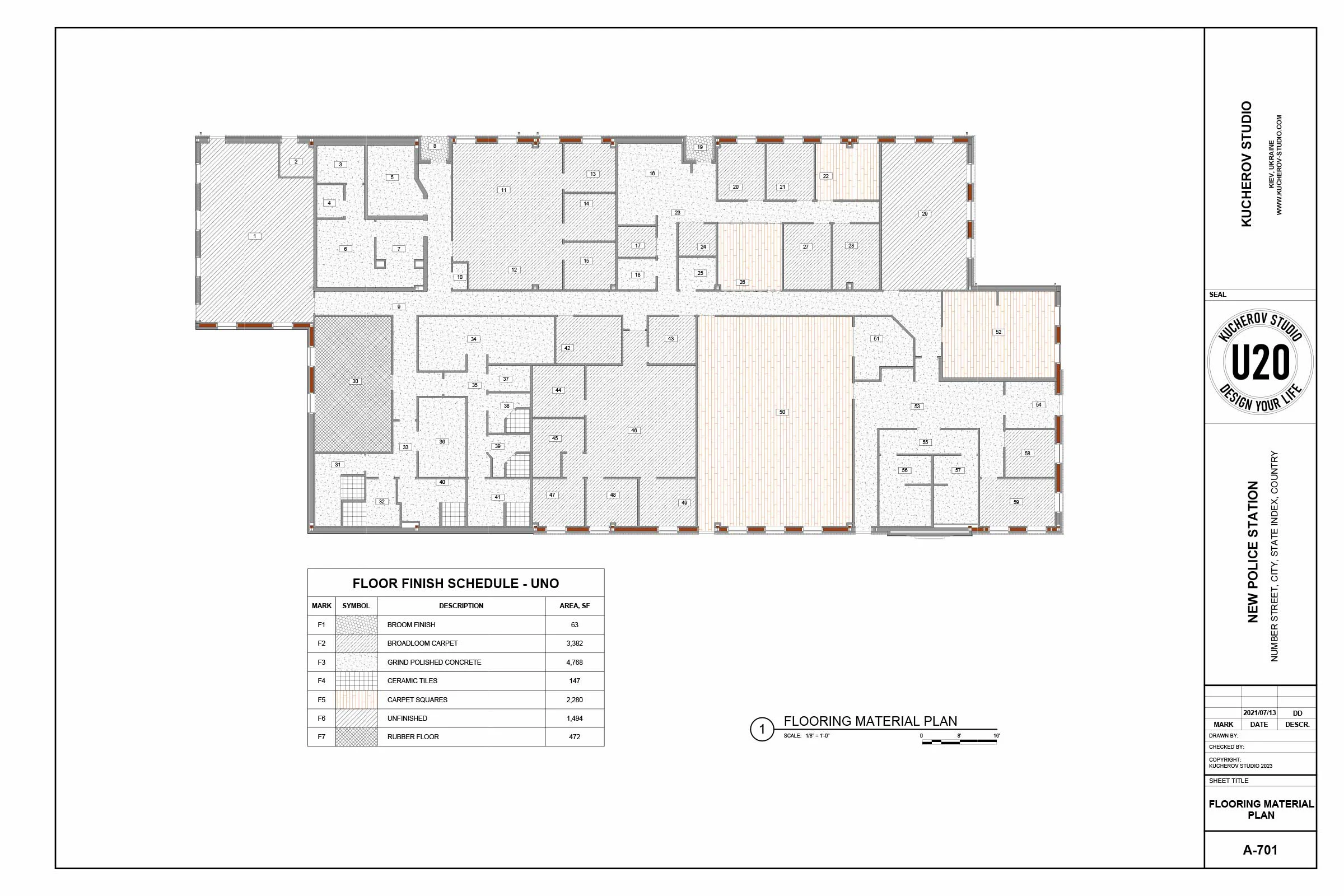 Building construction drawings - View 20