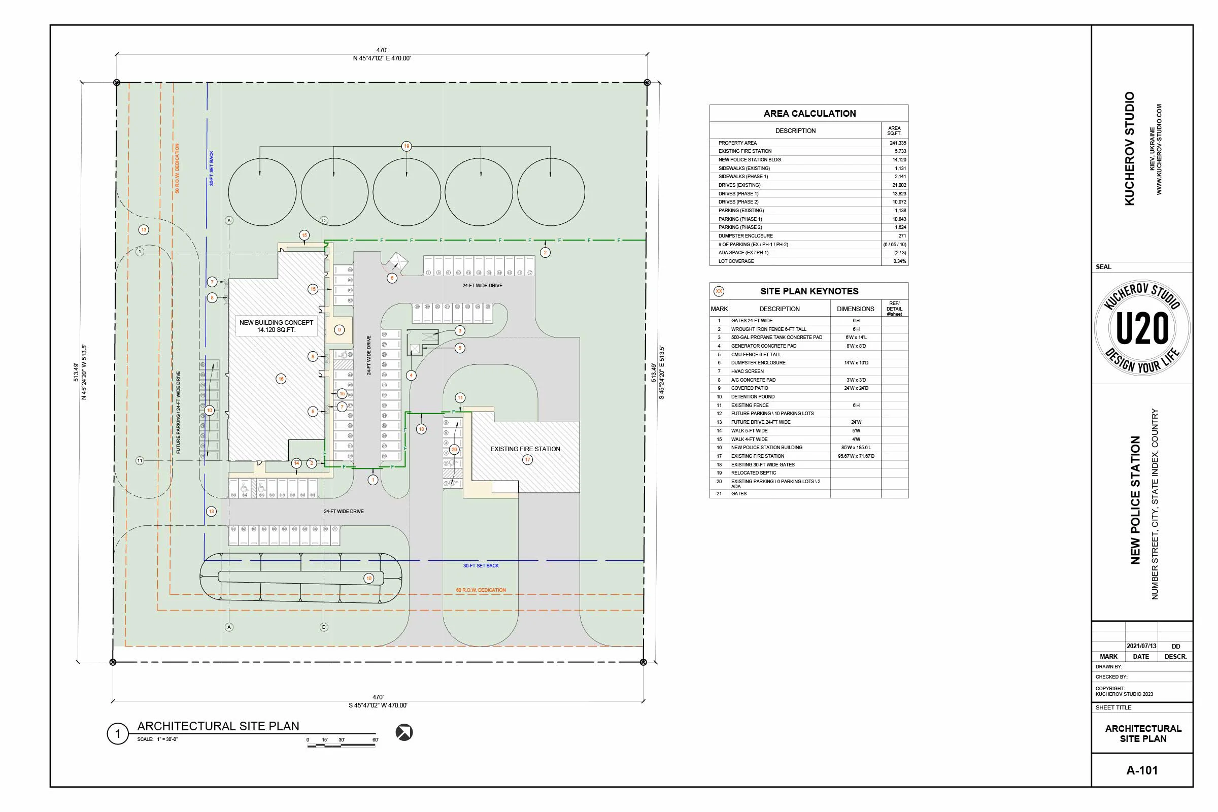 Building construction drawings - View 25