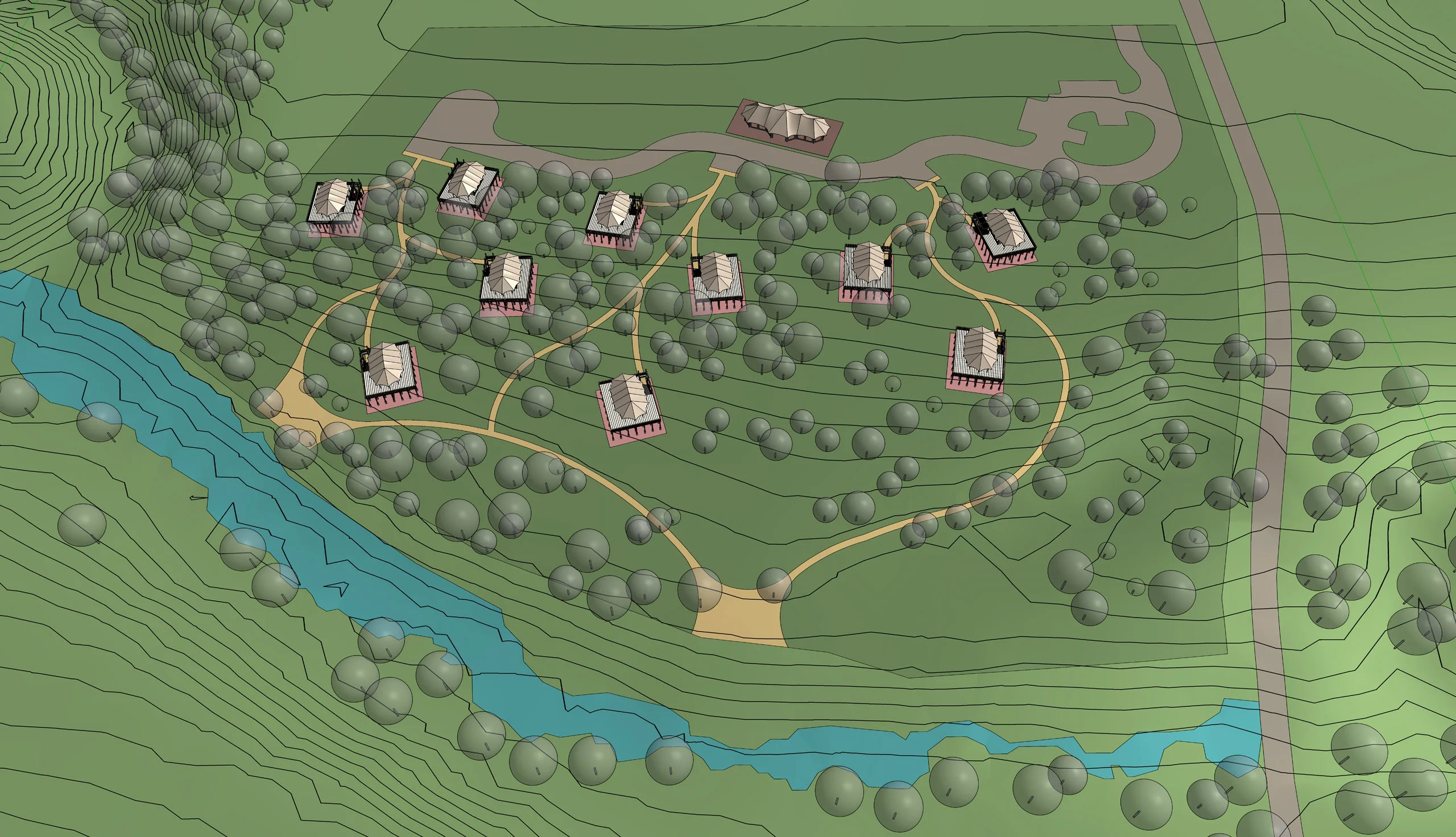 Tree house height park - View 7