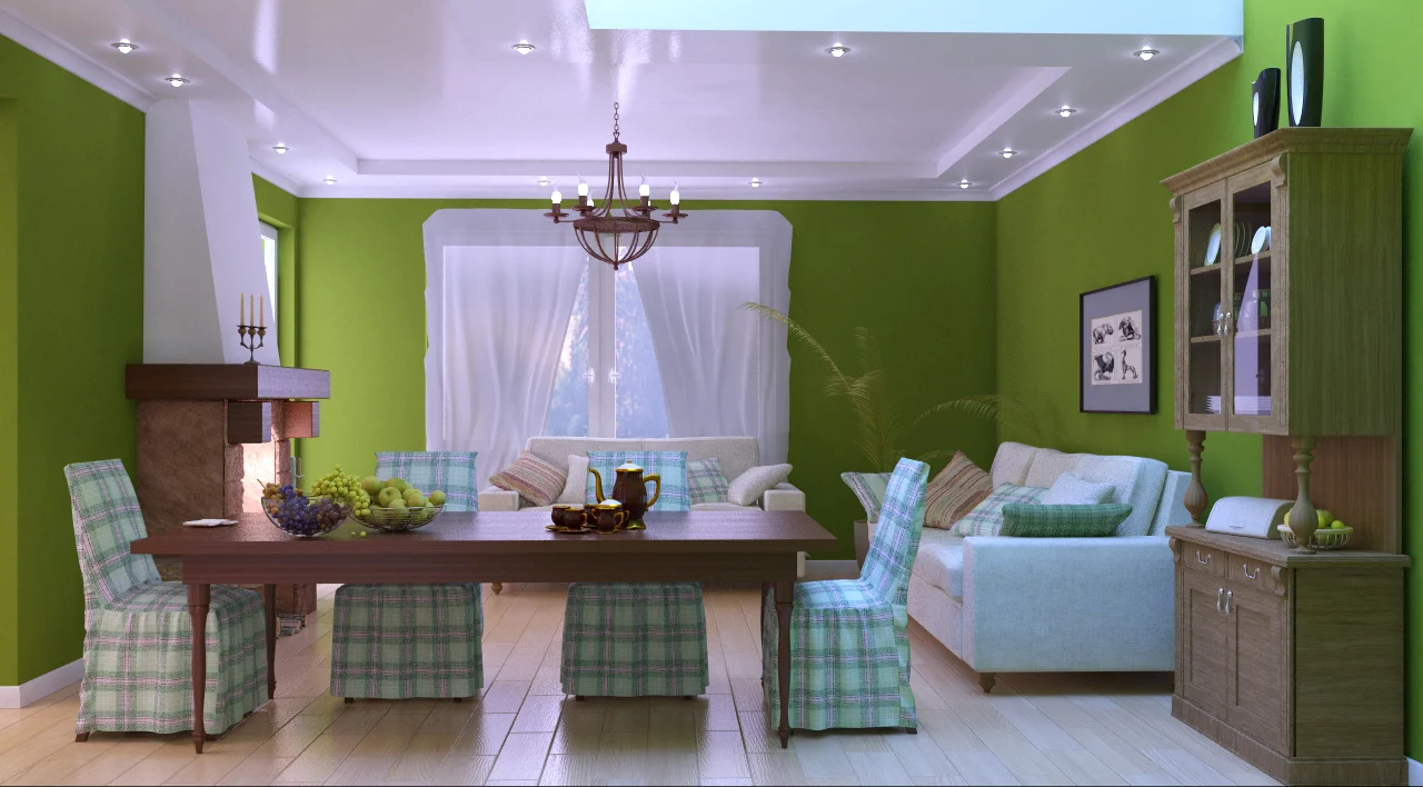 Interior 3D visualization - View 4