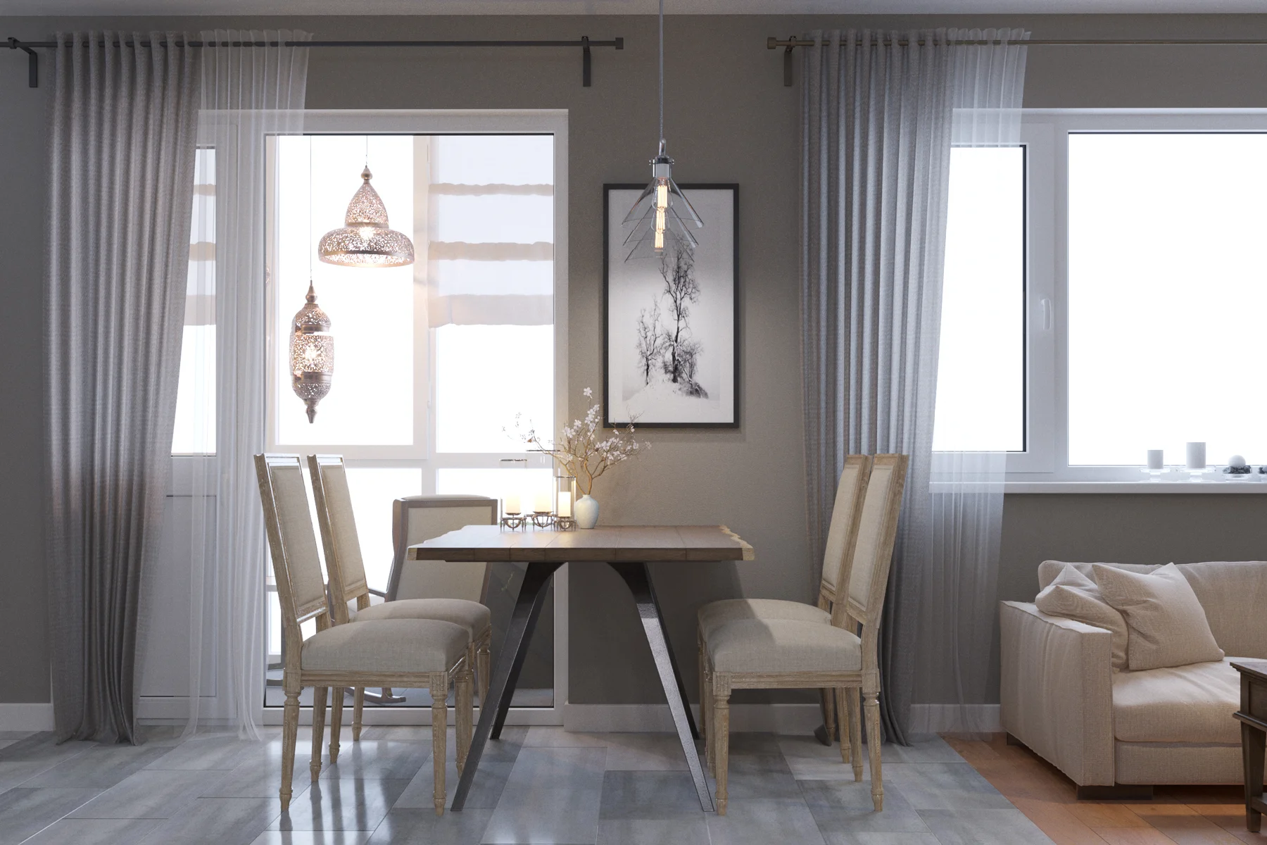 Interior 3D visualization - View 23