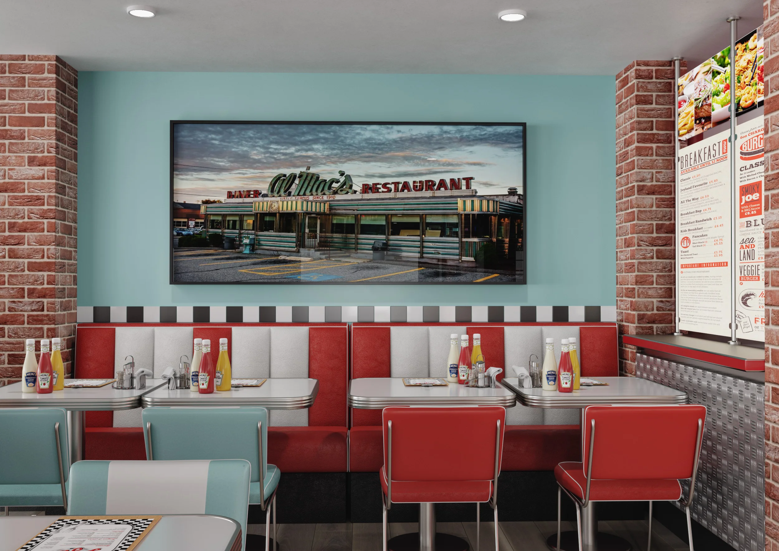 "American Diner" cafe, Germany - View 3